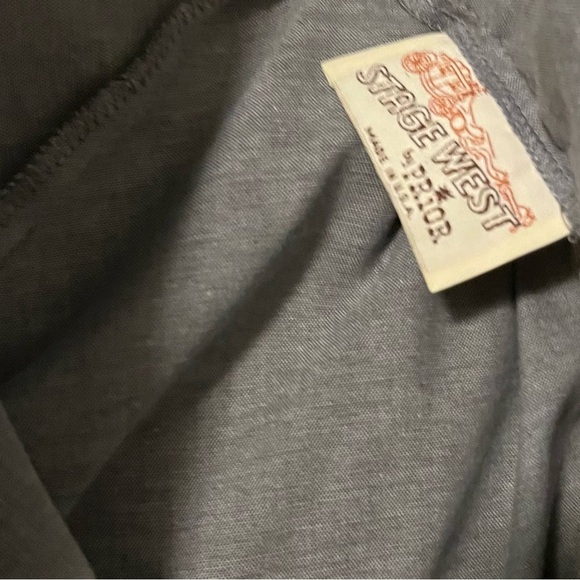 Stage west denim maxi skirt western - Picture 2 of 5